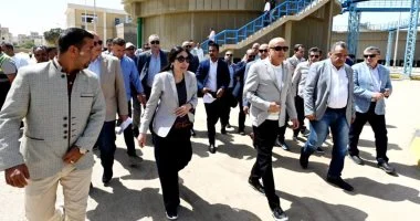وزيرة الإسكان تتفقد مشروعات مياه الشرب والصرف الصحي والمبادرة الرئاسية حياة كريمة بالأقصر