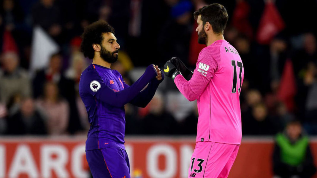 أليسون بيكر: محمد صلاح أحد أعظم أساطير ليفربول وإرثه سيبقى للأجيال