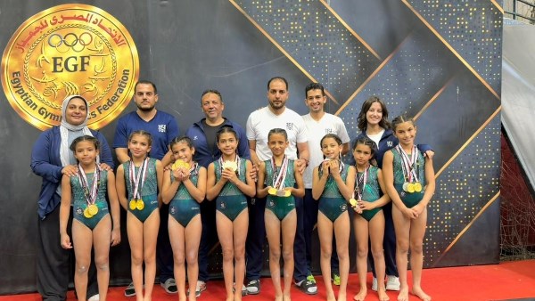 إيزابيلا الهواري تحصد ذهبية المستوى الأول فردي عام بطولة الجمهورية