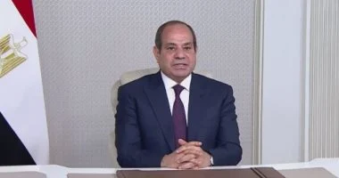 الرئيس السيسى يؤكد على ضرورة احترام القانون الدولي المنظم للأنهار العابرة للحدود