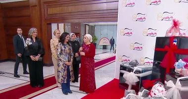 السيدة انتصار السيسى عن «فرحة مصر»: مباردة جميلة واللى يفرح الناس أكيد يفرحنا