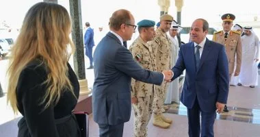 السيسي من أبو ظبي: نرفض الاعتداءات الإيرانية على سيادة الإمارات.. وندفع التعاون بمجالات التجارة والاستثمار