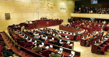 الكنيست الإسرائيلى يصوت على حل نفسه بالقراءة التمهيدية