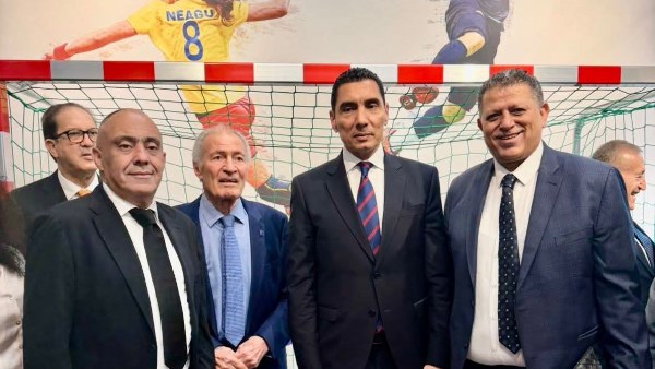 بحضور باخ وحسن مصطفى.. افتتاح المقر الجديد للاتحاد الدولي لكرة اليد في سويسرا