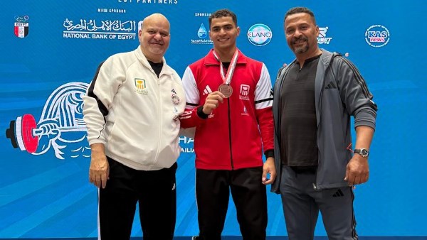 برونزية جديدة لـ مصطفى محمود.. مصر ترفع رصيدها إلى 8 ميداليات في مونديال الأثقال بالنيابة عن الإسماعيلية