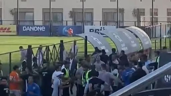 بسبب قرارات «وفا».. اشتباكات بالأيدي في مباراة بروكسي ومسار بدوري المحترفين