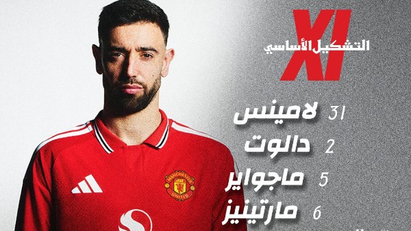 تشكيل مانشستر يونايتد أمام نوتنجهام فورست في الدوري الإنجليزي