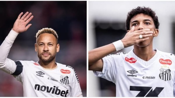 صفع نجل روبينيو في التدريبات.. نيمار يثير الجدل بخناقة مع لاعب سانتوس الشاب
