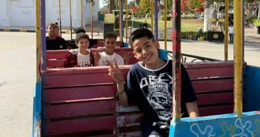 فى أول أيام عيد الأضحى.. “الطفطف” يجوب الحديقة الدولية ناشرًا البهجة بين الأطفال