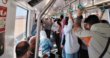 في ثالث أيام التشغيل.. إقبال جماهيري واسع بمحطة مدينة العدالة ضمن المرحلة الأولى لـ «مونوريل شرق النيل»