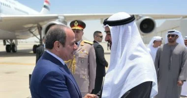 لقاء «السيسي» وبن زايد في أبو ظبي.. 3 هاشتاجات تتصدر تريند منصة «X» احتفاءً بزيارة الرئيس للإمارات