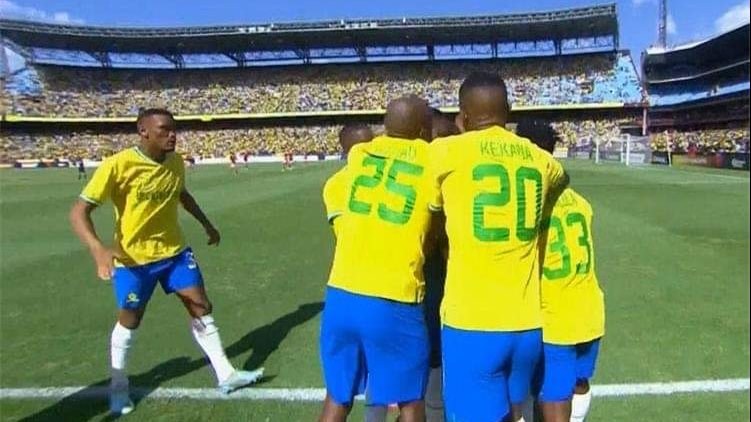 نهائى دوري أبطال أفريقيا .. صن دوانز يفسد فرحة الجيش الملكى ويتعادل فى نهاية الشوط الأول
