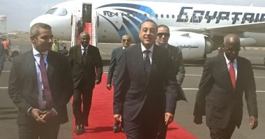 نيابة عن السيسي.. «مدبولي» يصل جيبوتي للمشاركة في مراسم تنصيب الرئيس إسماعيل جيله