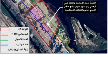 وزارة الرى تكشف تكشب أسباب إزالة منشآت أكمل قرطام على النيل