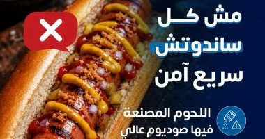 وزارة الصحة تنصح بتقليل الأطعمة السريعة للحفاظ على القلب وضبط الضغط