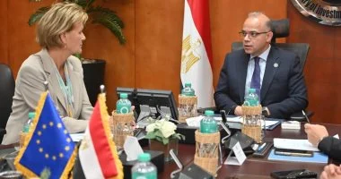 وزير الاستثمار والتجارة الخارجية يناقش مع سفيرة الاتحاد الأوروبي آفاق تطوير الشراكة الاقتصادية التجارية