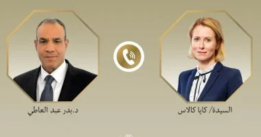 وزير الخارجية يبحث مع ممثلة السياسة للاتحاد الأوروبي التطورات الإقليمية