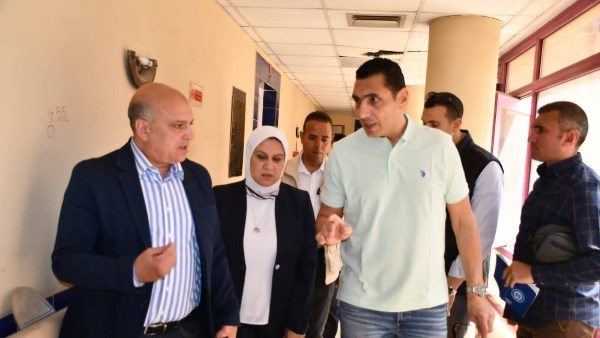 وزير الرياضة يتفقد أعمال تطوير مركز الطب الرياضي بمدينة نصر لبحث نسب الإنجاز