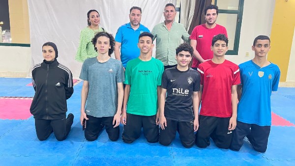 وزير الرياضة يهنئ أبناء التنمية الشبابية لتمثيلهم مصر في بطولة البحر المتوسط للكاراتيه