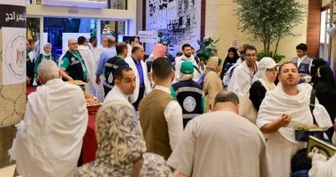 وصول 10 آلاف حاج من حجاج الجمعيات الأهلية إلى مكة المكرمة والمدينة المنورة