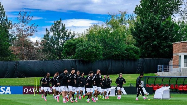 استعداداً لمواجهة بلجيكا.. منتخب مصر يواصل تدريباته بملعب جوانزاجا