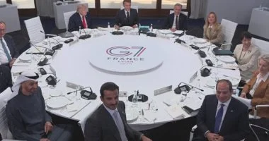 الرئيس السيسى يشارك فى أعمال قمة مجموعة السبع الكبرى