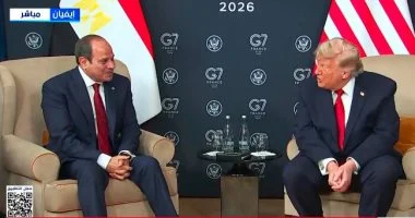 الرئيس السيسى يلتقى نظيره الأمريكى دونالد ترامب بقمة السبع