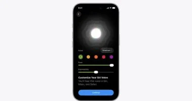 تخصيص صوت Siri الجديد بأحدث أجهزة أبل فقط