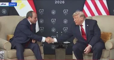 ترامب: ندعم مصر وأمنها المائى وعلاقات البلدين تستند إلى الاحترام المتبادل