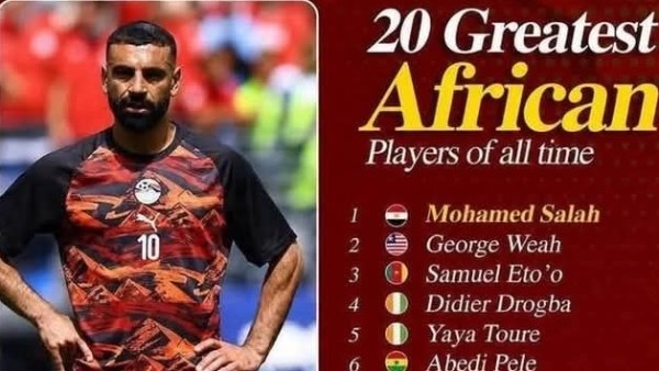 خالد الغندور يثير الجدل بشأن قائمة أفضل 20 لاعبا في تاريخ أفريقيا