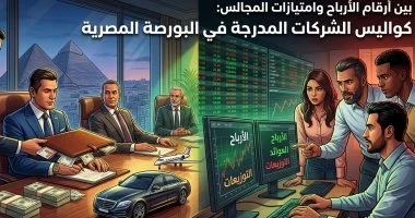 رواتب خيالية وامتيازات VIP.. القصة الكاملة وراء “مكافآت الكبار” فى البورصة