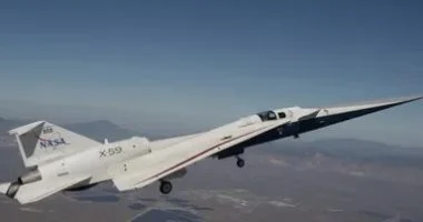 طائرة ناسا X-59 جاهزة لكسر حاجز الصوت لأول مرة هذا الشهر
