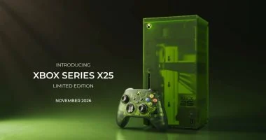 مايكروسوفت تطلق نسخة خاصة من Xbox Series X بمناسبة مرور 25 عامًا على العلامة