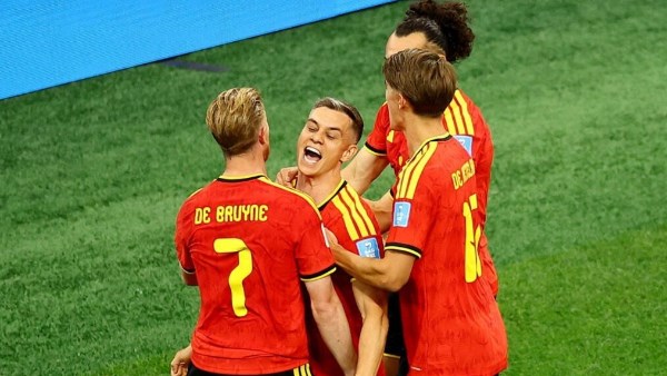 مجموعة مصر.. تروسارد يسجل هدفه الثاني لمنتخب بلجيكا في شباك نيوزيلندا