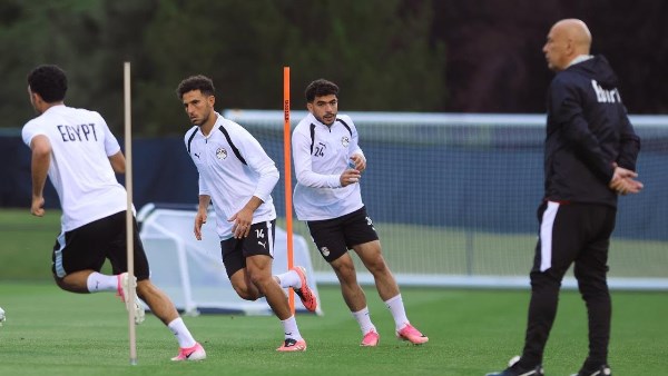 منتخب مصر يخوض تدريباته استعدادا لمواجهة أستراليا بدور الـ32 لكأس العالم