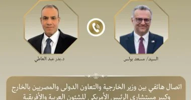 وزير الخارجية يبحث مع كبير مستشاري ترامب للشئون العربية التطورات الإقليمية