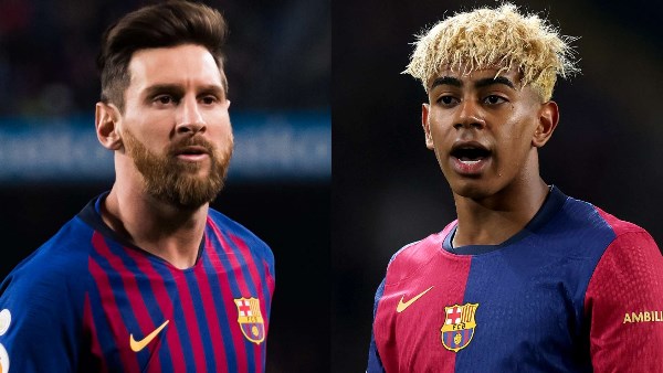يامال يتغنى بميسي: ما يفعله بالكرة أمر نادر.. وأتمنى ألا يعتزل أبدا